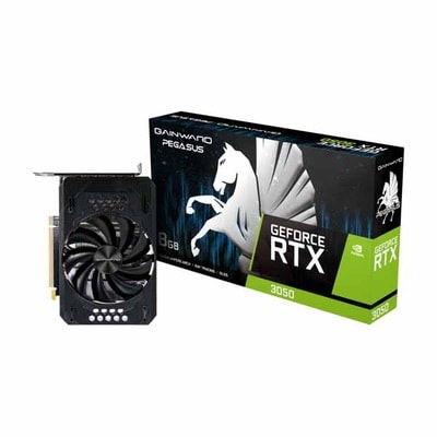 GAINWARD GeForce RTX3050 PEGASUS 8GB GDDR6 128bit 3-DP HDMI NVIDIAグラフィックスカード｜NE63050019P1-190AE-G|NV