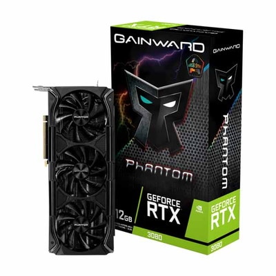 GAINWARD GeForce RTX3080 PHANTOM 12GB GDDR6X 384bit 3-DP HDMI NVIDIAグラフィックスカード｜NED3080019KB-1020M-G|