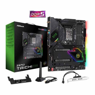 ASRock Z690 Taichi Razer Edition Z690チップセット搭載 Razer Chroma RGB統合マザーボード|LGA1700(Intel)|マザーボード