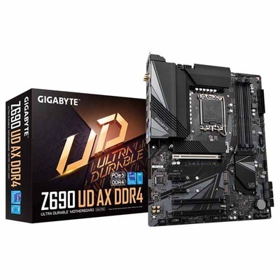 GIGABYTE Z690 UD AX DDR4 Rev.1.x Intel Z690 ULTRA DURABLE ATX マザーボード|LGA1700(Intel)|マザーボード
