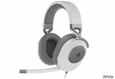 Corsair HS65 Surround White 7.1chサラウンドに対応 ゲーミングヘッドセット ホワイト｜CA-9011271-AP|ヘッドセット|オーディオ/スピーカー/ヘッドホン/マイ