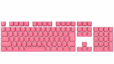 Corsair PBT DOUBLE-SHOT PRO Rogue Pink Cherry MX対応のキーキャップセット ローグピンク｜CH-9911070-JP|サプライ/オプション品|キーボード