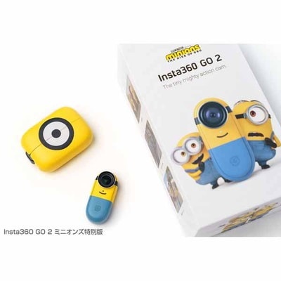 Arashi Vision Insta360 GO 2 Minion Edition （ミニオンズ特別版）小型アクションカメラ ｜CING2XX/C|アクションカメラ|カメラ・ビデオカメラ