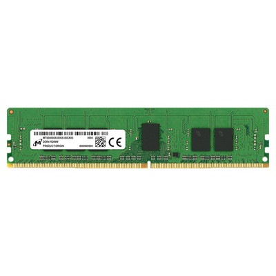 Micron 16GB(16GBx1) DDR4 3200MHz (PC4-25600) CL22 RDIMM 1Rx8｜MTA9ASF2G72PZ-3G2B1|デスクトップ用メモリ(DIMM)|メモ