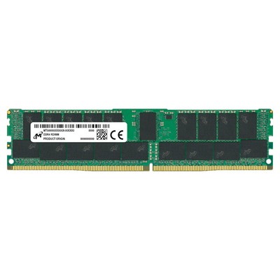 Micron 64GB(64GBx1) DDR4 3200MHz (PC4-25600) CL22 RDIMM 2Rx4｜MTA36ASF8G72PZ-3G2B2|デスクトップ用メモリ(DIMM)|メ
