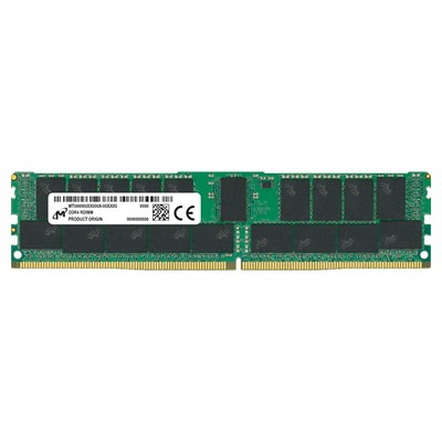 Micron 16GB(16GBx1) DDR4 2933MHz (PC4-23466) CL21 RDIMM 1Rx4｜MTA18ASF2G72PZ-2G9J3|デスクトップ用メモリ(DIMM)|メ