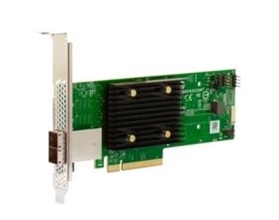 【アウトレット特価・新品】Avago Broadcom HBA 9500-8e トライモード ホストバスアダプタ｜05-50075-01|PCI Express|インターフェース/拡張カード