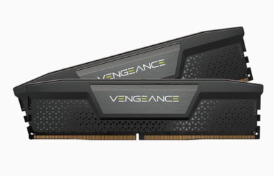 【アウトレット特価・新品】Corsair 32GB(16GBx2) DDR5 5200MHz(PC5-41600) UDIMM 40-40-40-77 VENGEANCE Black 1.25V｜CM
