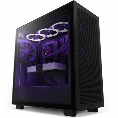 NZXT H7 Flow ミドルタワーエアフローケース [ブラック]｜CM-H71FB-01|Extended ATX|PCケース