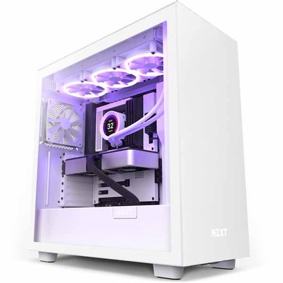 NZXT H7 ミドルタワーケース [ホワイト]｜CM-H71BW-01|Extended ATX|PCケース