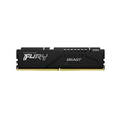 Kingston 16GB(16GBx1) DDR5 5600MHz(PC5-44800) CL40 DIMM FURY Beast Black｜KF556C40BB-16|デスクトップ用メモリ(DI