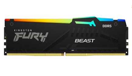 Kingston 32GB(32GBx1) DDR5 5600MHz(PC5-44800) CL40 DIMM FURY Beast