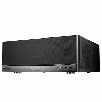 SILVERSTONE GD11 240mmラジエター対応 省スペースHTPCケース｜SST-GD11B|ATX|PCケース