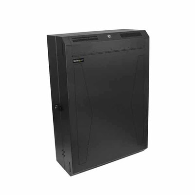 StarTech 19インチ サーバーラック/省スペース壁掛け縦型タイプ/6U 鍵付ネットワーク キャビネット｜RK630WALVS|サプライ/オプション品|NAS｜ハードディスクケース | サーバー