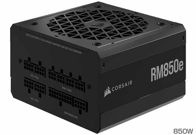 Corsair RM850e フルモジュラータイプの電源ユニット 80PLUS GOLD 850W｜CP-9020249-JP|800Wクラス|電源ユニット