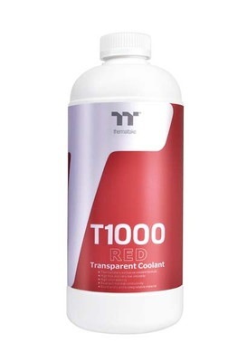 【アウトレット特価・新品】Thermaltake T1000 Transparent Coolant Red 1000ml クーラント レッド 透明色タイプ｜CL-W245-OS00RE-A|水冷パー
