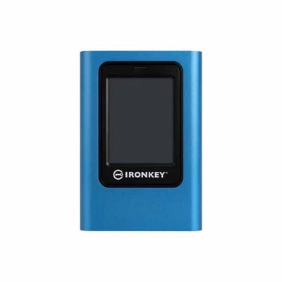 Kingston IronKey Vault Privacy 80 容量960GB USB 3.2 Gen 1 タッチスクリーン装備 外付け SSD｜IKVP80ES/960G|500GB以上|外付け