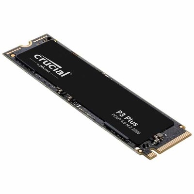 Crucial P3 Plus 容量2TB M.2(2280) 3D NAND Gen4 x4 NVMe M.2 SSD ; 5000MB/s / 4200MB/s ; 440TBW｜CT2000P3
