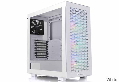 Thermaltake V350 TG ARGB Air -Snow- ミドルタワー型PCケース ホワイト｜CA-1S3-00M6WN-03|ATX|PCケース