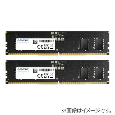 ADATA Premier 64GB(32GBx2) DDR5 4800MHz(PC5-38400) U-DIMM DUAL TRAY｜AD5U480032G-DT|デスクトップ用メモリ(DIMM)|