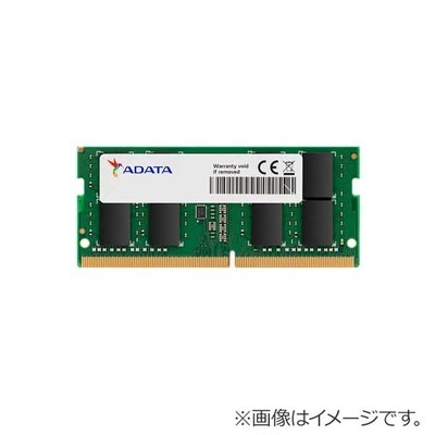 ADATA Premier 16GB(16GBx1) DDR4 3200MHz(PC4-25600) SO-DIMM SINGLE TRAY｜AD4S320016G22-SGN|ノート用メモリ(SOD