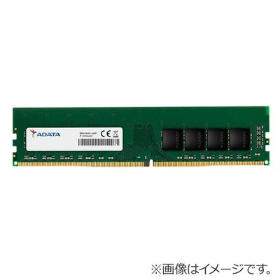 ADATA Premier 8GB(8GBx1) DDR4 2666MHz(PC4-21300) U-DIMM SINGLE TRAY｜AD4U26668G19-SGN|デスクトップ用メモリ(DIMM