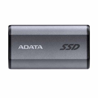 ADATA Portable SSD High Speed Elite SE880 容量500GB USB3.2 USB3.2 Gen2x2 読取2000MB/s,書込2000MB/s グレー 3年保