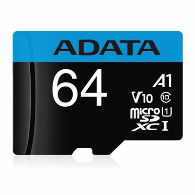 ADATA microSDXCメモリーカード 64GB U1 C10 A1｜AUSDX64GUICL10A1-RA1|SDカード | microSDカード|フラッシュメモリ