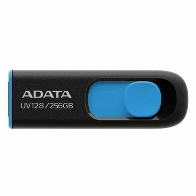 ADATA UV128 USBフラッシュドライブ 256GB USB3.2Gen1｜AUV128-256G-RBE|240GB〜256GB|USBメモリー