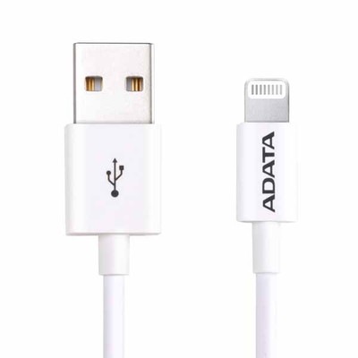 ADATA Sync & Charge Lightning ケーブル (A-to-LT) 100cm｜AMFIPL-1M-CWH|Lightningケーブル|ケーブル/コネクタ/変換・延長アダプタ