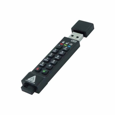 Apricorn 暗号化セキュリティに特化したUSB 3.0対応USBメモリー 容量256GB Aegis Secure Key 3NX - USB3.0 Flash Drive｜ASK3-NX-25