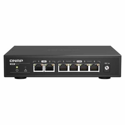 QNAP QSW-2104-2T 10GbEおよび2.5GbE接続性能を備えたプラグ・アンド・プレイスイッチ|ハブ/スイッチングハブ|ネットワーク