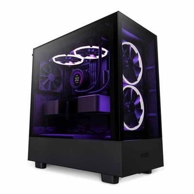 NZXT H5 ELITE プレミアムコンパクトミドルタワーケース [マットブラック]｜CC-H51EB-01|ATX|PCケース