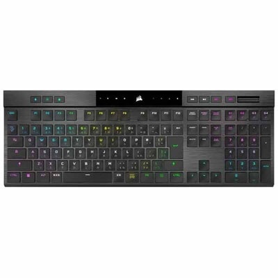 Corsair K100 AIR WIRELESS 日本レイアウト MX Ultra Low Profile Tactileキースイッチ採用 ゲーミングキーボード｜CH-913A01U-JP|USBキ