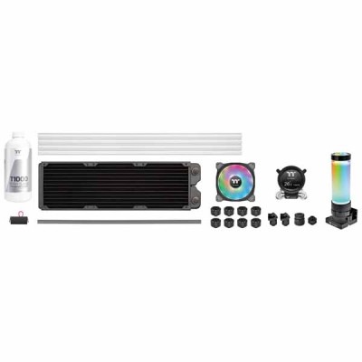 【アウトレット特価・新品】Thermaltake Pacific CLM360 Ultra Hard Tube LIQUID COOLING KIT カスタム水冷製品「Pacific」シリーズのオール
