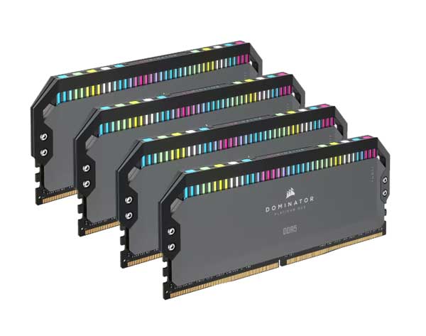 Corsair DOMINATOR PLATINUM RGB 64GB(16GBx4) DDR5 5600MHz(PC5-44800