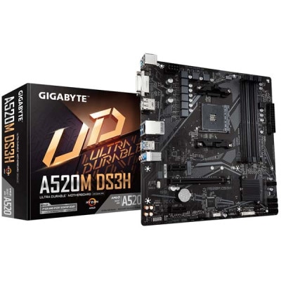 GIGABYTE GIGABYTE A520M DS3H MicroATX マザーボード｜A520M DS3H|SocketAM4|マザーボード