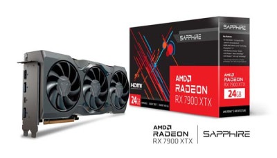 【アウトレット特価・新品】Sapphire AMD RADEON RX 7900 XTX 24GB GDDR6 グラフィックボード｜SAP-AMDRX7900XTX24GB/21322-01-20G|
