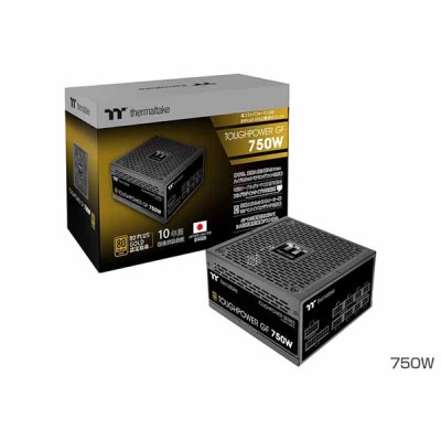 Thermaltake TOUGHPOWER GF 750W -GOLD- 日本オリジナルモデルの電源ユニット｜PS-TPD-0750FNFAGJ-2|700Wクラス|電源ユニット