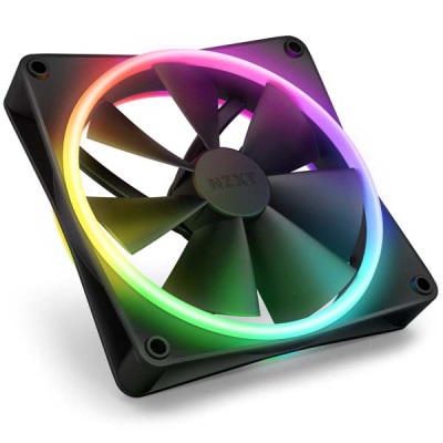 NZXT F140 RGB DUO [Black] 140mmファン ブラック｜RF-D14SF-B1|ケースファン|クーラー/ヒートシンク/冷却/ファン/水冷