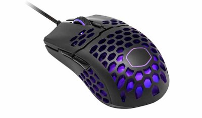 【アウトレット特価・新品】Cooler Master MasterMouse MM711 Black ゲーミングマウス マットブラック｜MM-711-KKOL1|USBマウス|マウス/マウスパッド
