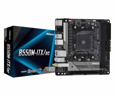 【アウトレット特価・新品】ASRock B550M-ITX/ac Mini-ITX マザーボード|SocketAM4|マザーボード