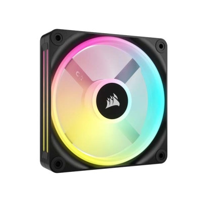 Corsair iCUE LINK QX120 RGB Expansion Kit 120mm PWMファン 拡張キット ブラック｜CO-9051001-WW|ケースファン|クーラー/ヒートシンク/冷