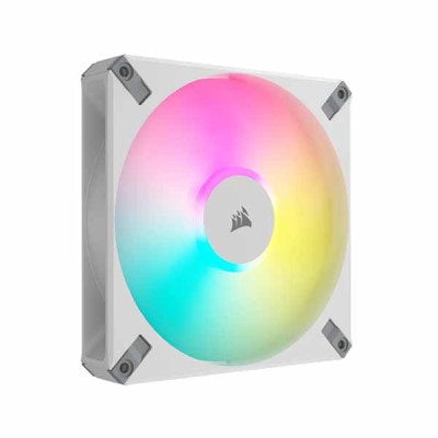 Corsair iCUE AF140 RGB ELITE WHITE Single Pack（増設用） 140mm x1 ホワイト｜CO-9050159-WW|ケースファン|クーラー/ヒートシンク/冷