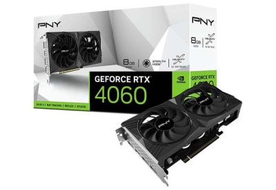 【アウトレット特価・新品】PNY GeForce RTX 4060 8GB VERTO STANDARD DUAL FAN グラフィックボード｜VCG40608DFXPB1|NVIDIA|ビデオカード