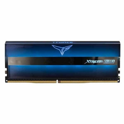 【アウトレット特価・新品】Team T-FORCE XTREEM ARGB 16GB(8GBx2) DDR4-4800MHz (PC4-38400) CL20 1.50V ブラック HS｜TF10D4