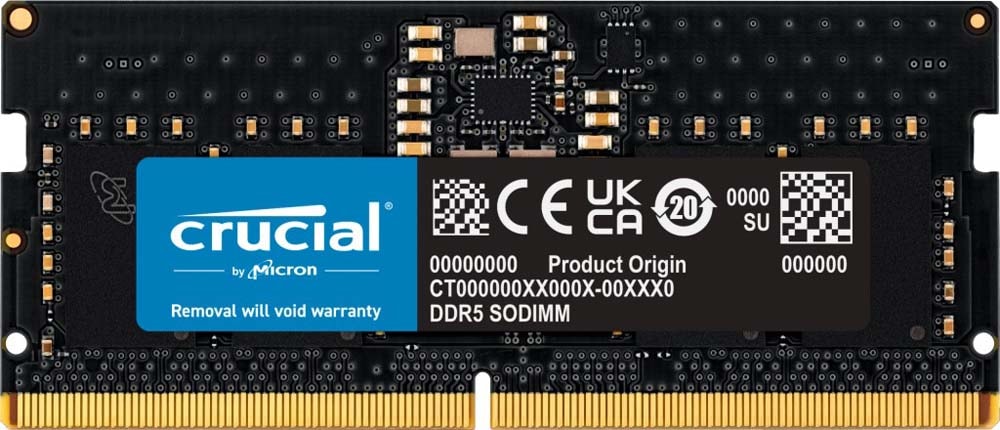 マイクロンDDR5メモリー　PC5-5600B 16GB (8GB × 2枚組) Amazon | Micron DDR5 ECC UDIMM 16GB 1Rx8 5600 CL46 16Gbit