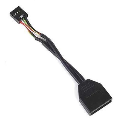 SILVERSTONE G11303050-RT 内部19ピンUSB 3.0 〜 USB 2.0アダプタケーブル｜G11303050-RT|PC内部パーツ系|ケーブル/コネクタ/変換・延長アダプタ