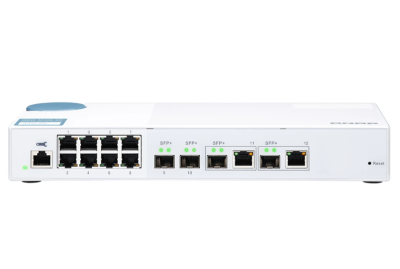 QNAP QSW-M408-2C 10GbEスイッチ 4ポート｜QSW-M408-2C|ハブ/スイッチングハブ|ネットワーク