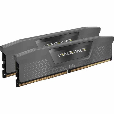 Corsair 32GB(16GBx2) DDR5 6000MT/s (PC5-48000) UDIMM AMD EXPO VENGEANCE グレー 1.4V｜CMK32GX5M2B6000Z30|